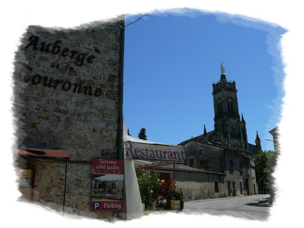 Auberge De La Couronne Lablachère Exteriör bild