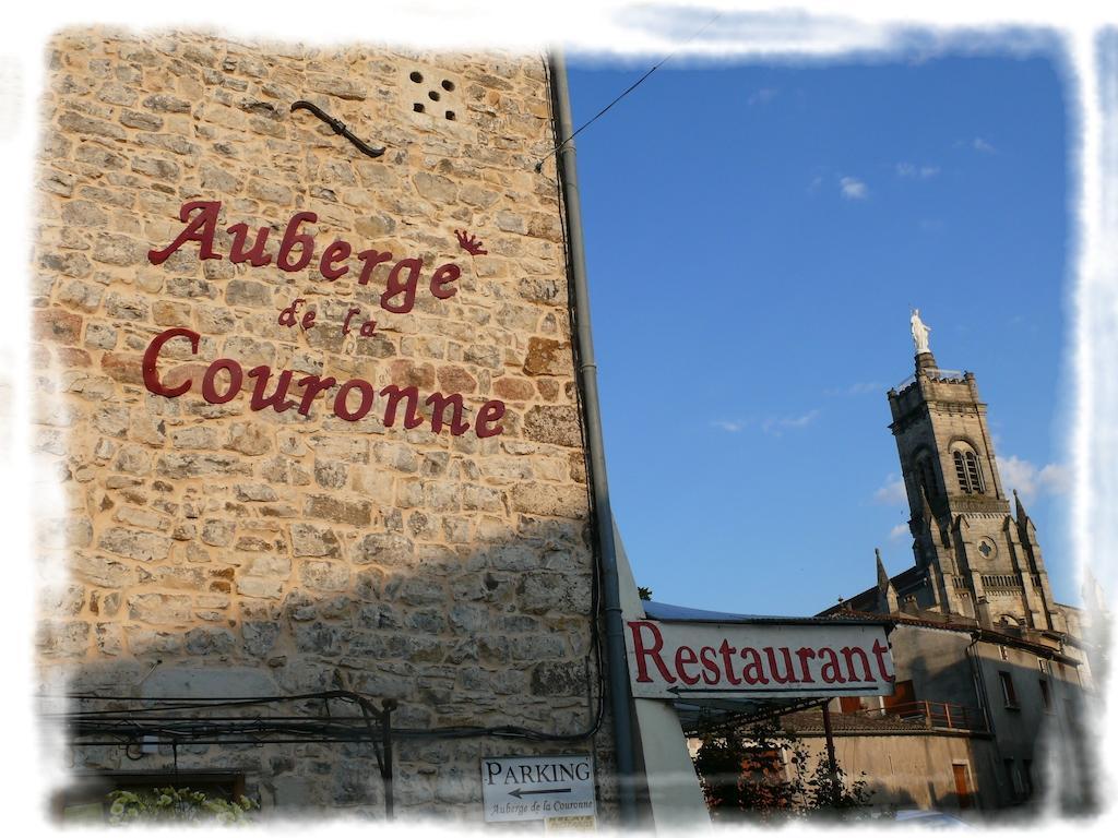 Auberge De La Couronne Lablachère Exteriör bild