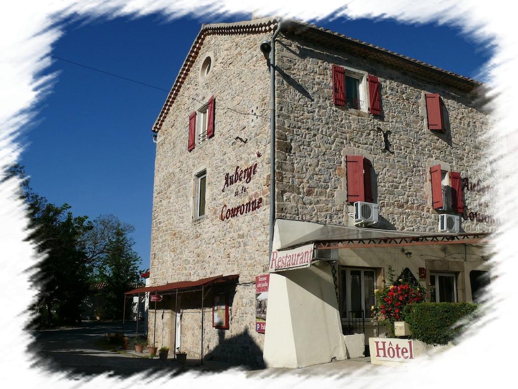 Auberge De La Couronne Lablachère Exteriör bild
